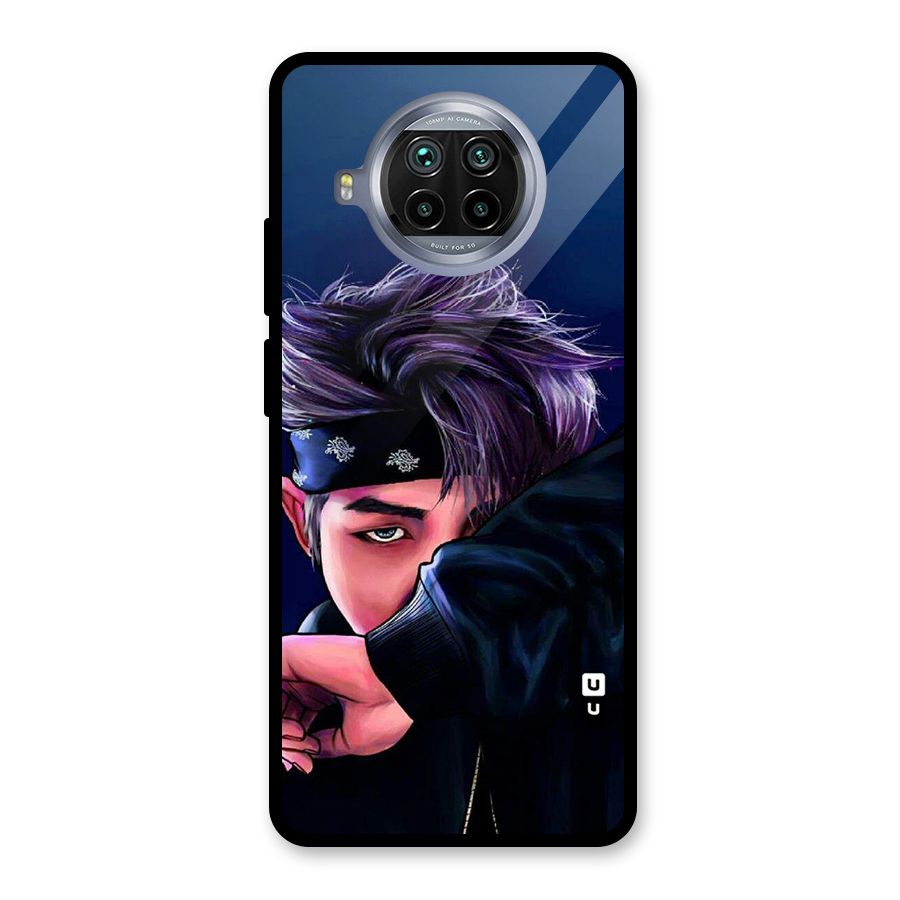 BTS Namjoon Artwork Glass Back Case for Mi 10i
