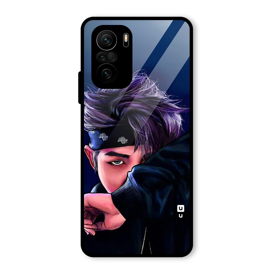 BTS Namjoon Artwork Glass Back Case for Mi 11X Pro