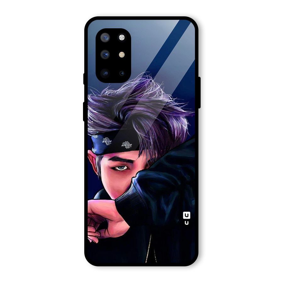 BTS Namjoon Artwork Glass Back Case for OnePlus 8T
