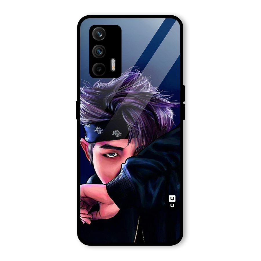 BTS Namjoon Artwork Glass Back Case for Realme GT 5G