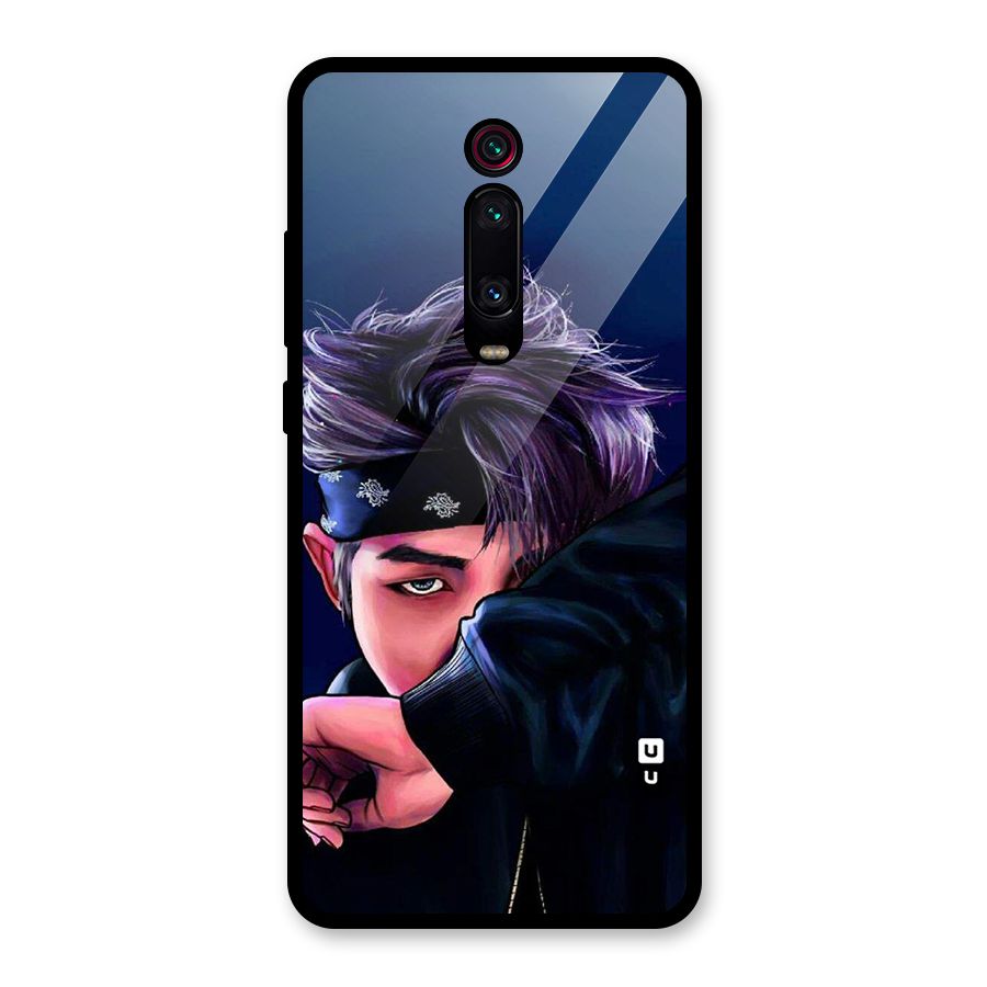 BTS Namjoon Artwork Glass Back Case for Redmi K20 Pro