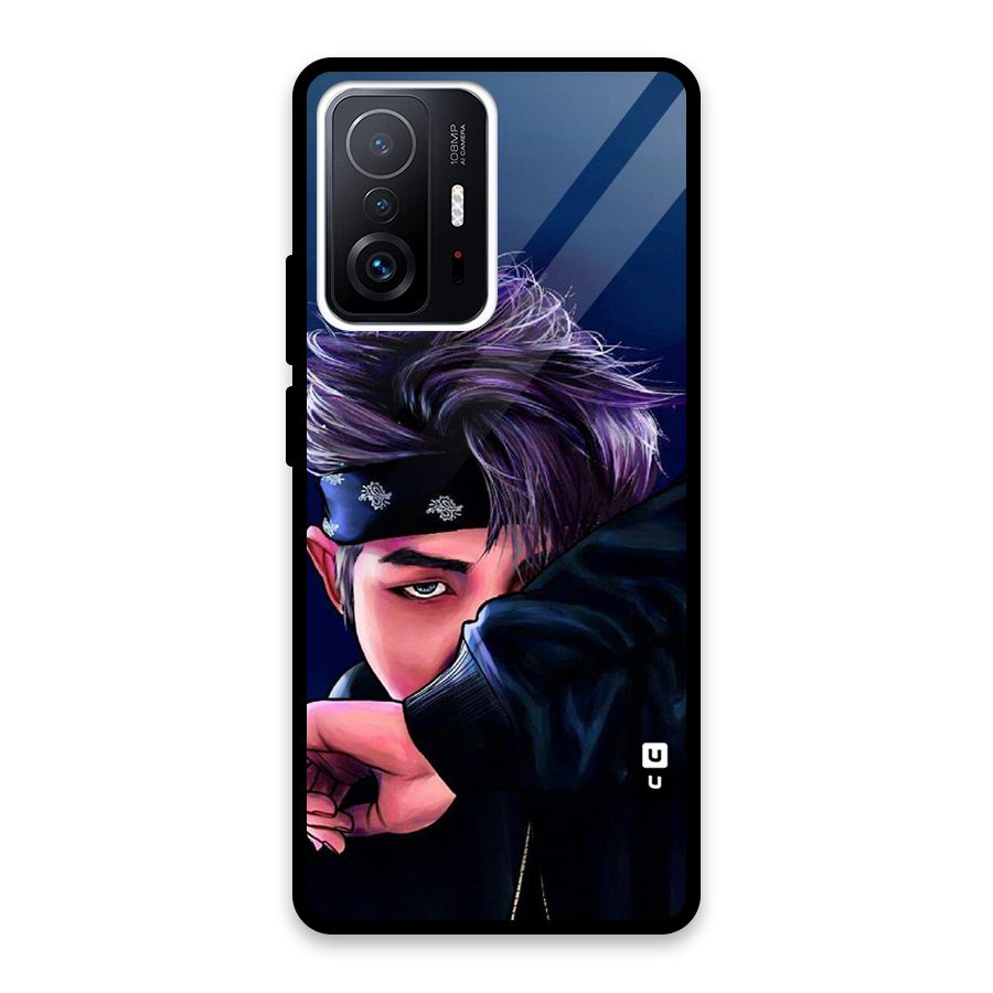 BTS Namjoon Artwork Glass Back Case for Xiaomi 11T Pro