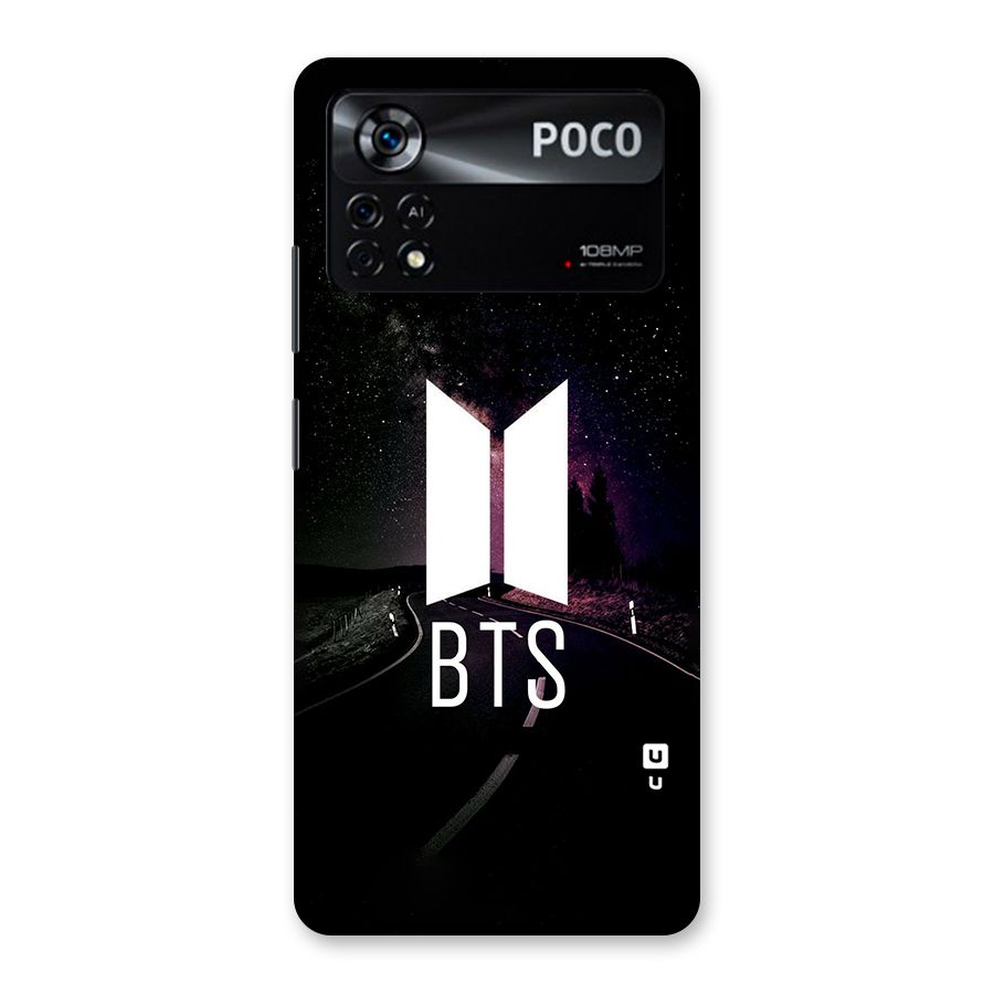 BTS Night Sky Back Case for Poco X4 Pro 5G