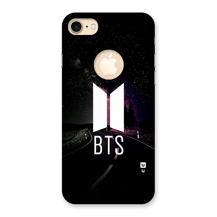 BTS Night Sky Back Case for iPhone 8 Logo Cut