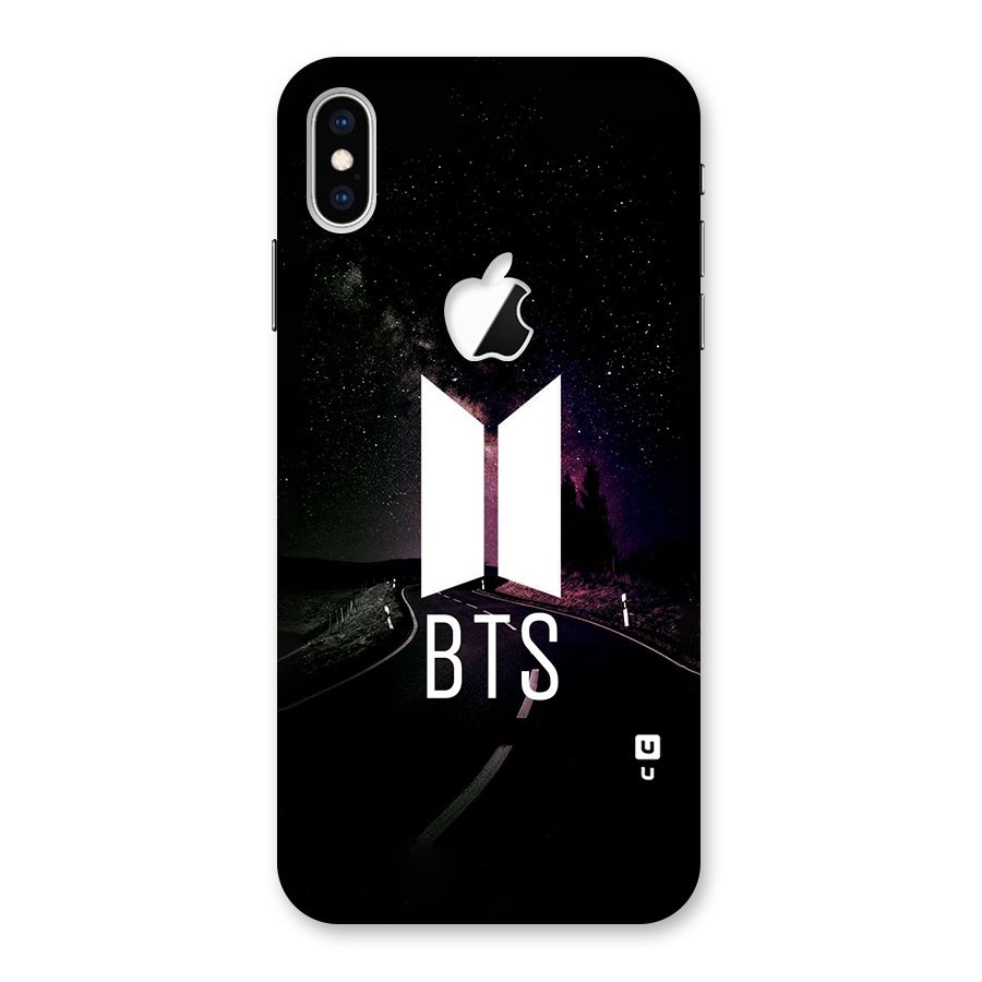 BTS Night Sky Back Case for iPhone XS Max Apple Cut