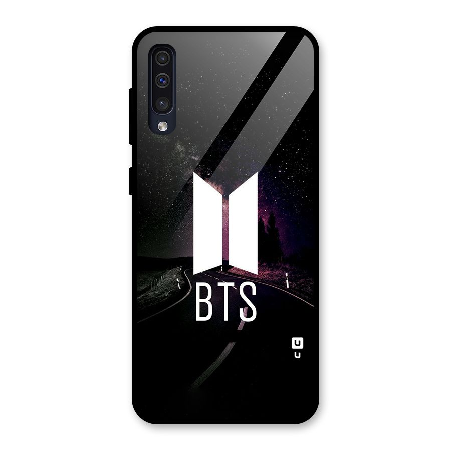 BTS Night Sky Glass Back Case for Galaxy A30s