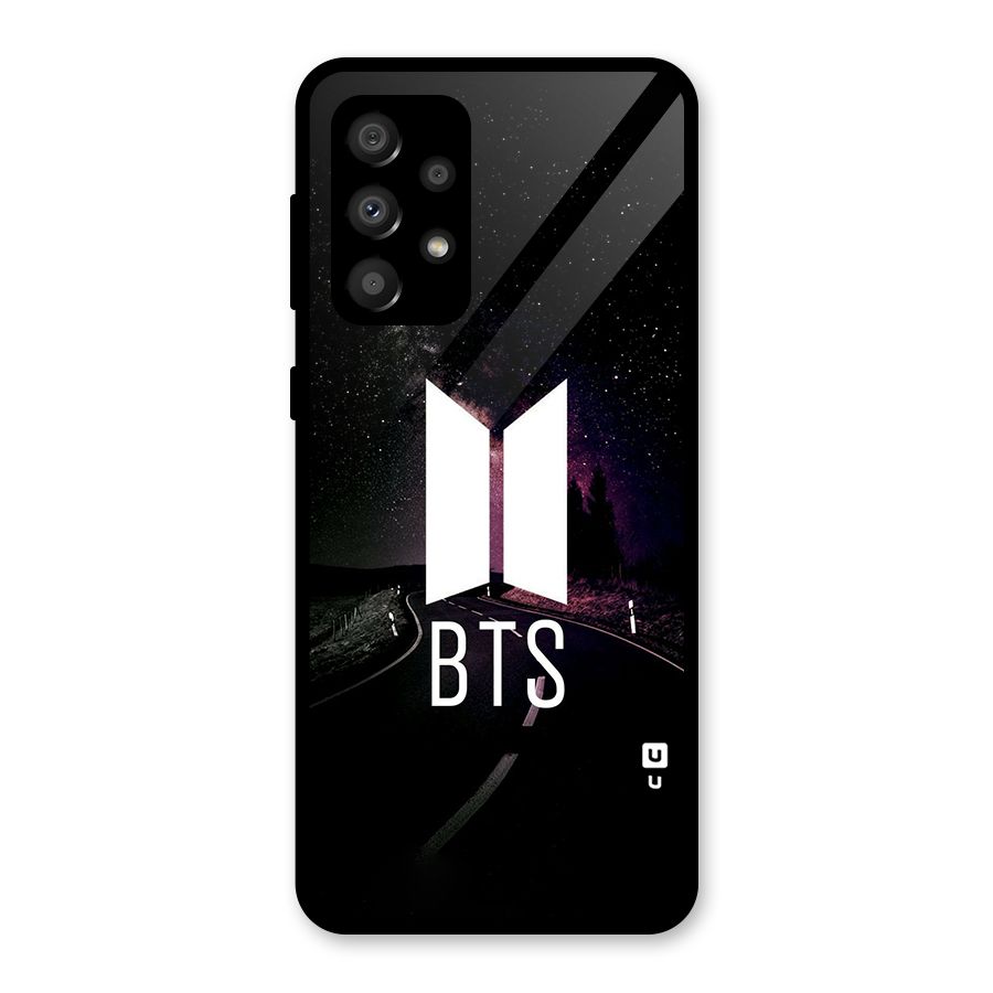 BTS Night Sky Glass Back Case for Galaxy A32
