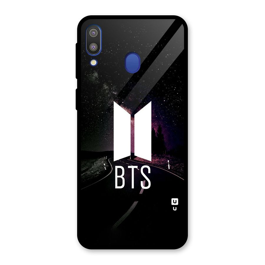 BTS Night Sky Glass Back Case for Galaxy M20
