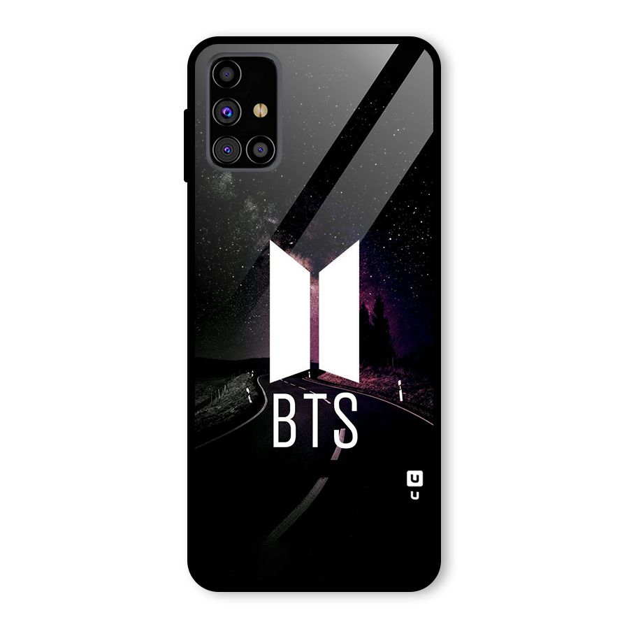BTS Night Sky Glass Back Case for Galaxy M31s