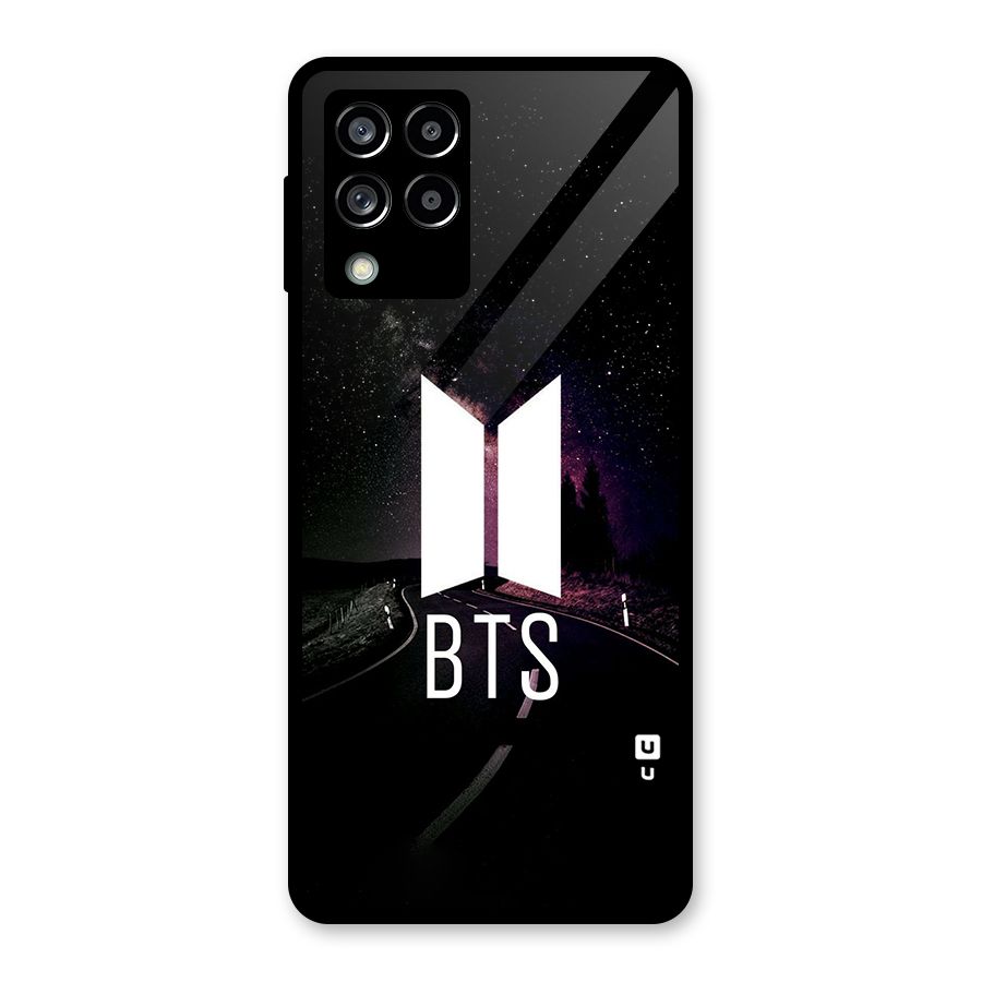 BTS Night Sky Glass Back Case for Galaxy M53 5G