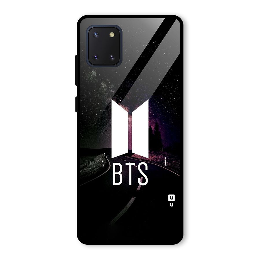 BTS Night Sky Glass Back Case for Galaxy Note 10 Lite