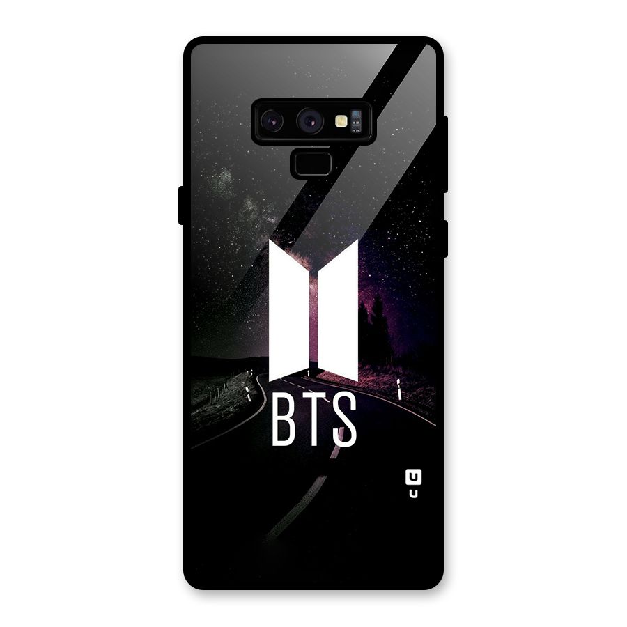 BTS Night Sky Glass Back Case for Galaxy Note 9