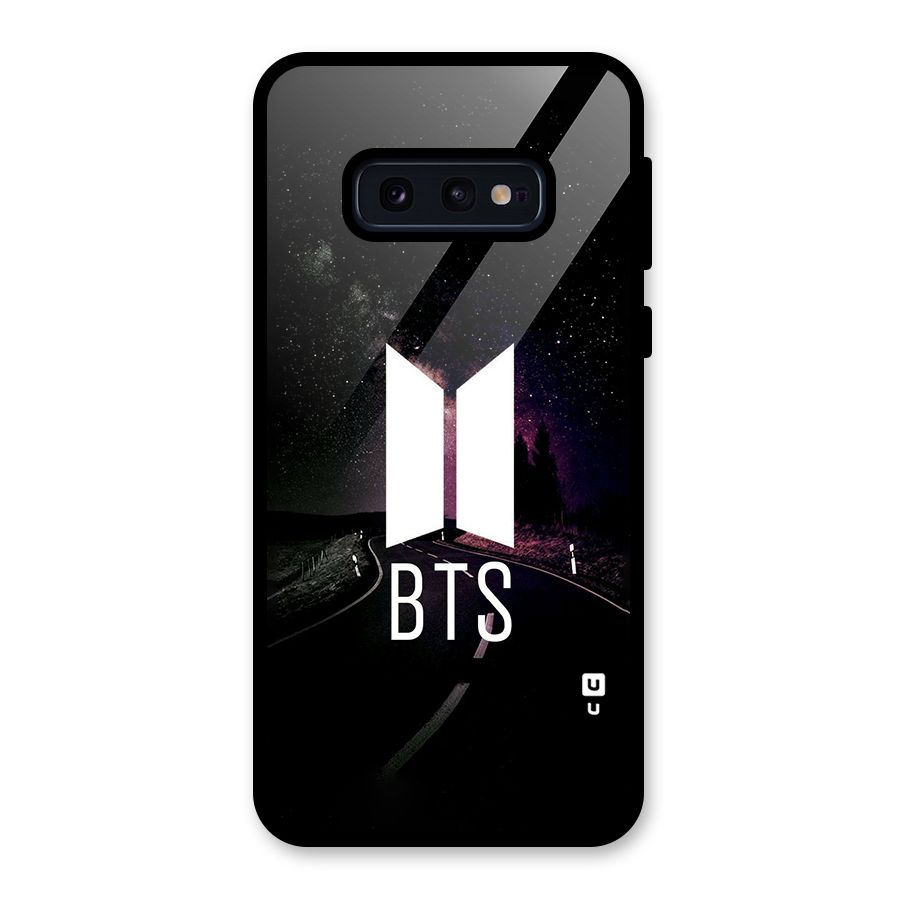 BTS Night Sky Glass Back Case for Galaxy S10e