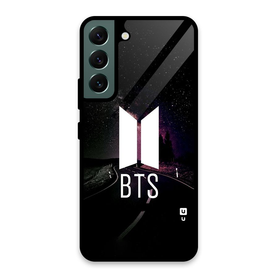 BTS Night Sky Glass Back Case for Galaxy S22 5G