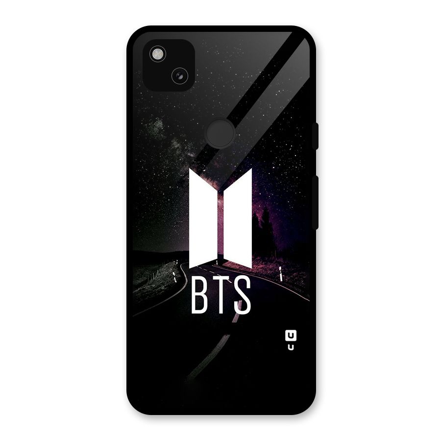 BTS Night Sky Glass Back Case for Google Pixel 4a