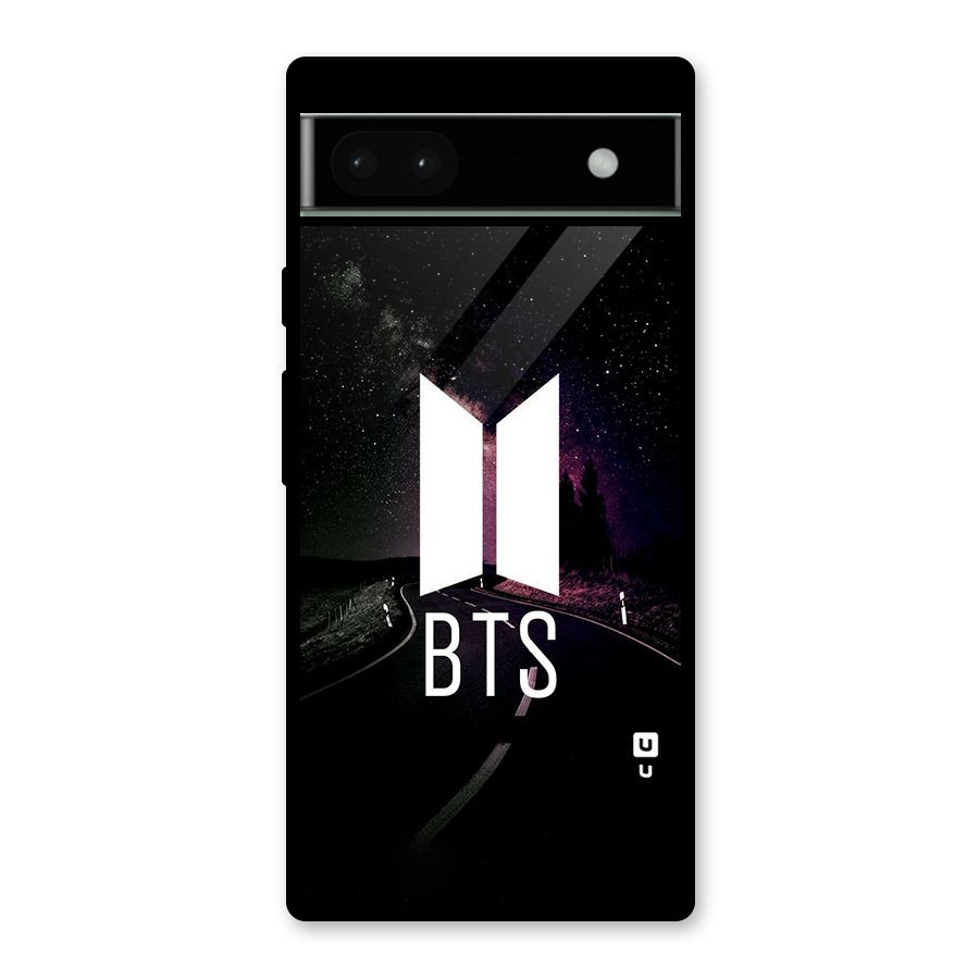 BTS Night Sky Glass Back Case for Google Pixel 6a