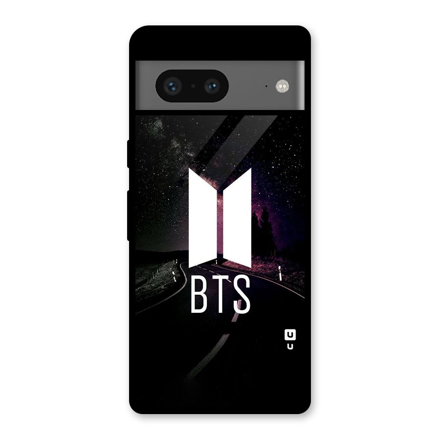 BTS Night Sky Glass Back Case for Google Pixel 7