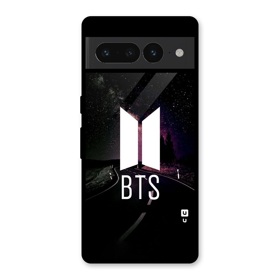 BTS Night Sky Glass Back Case for Google Pixel 7 Pro