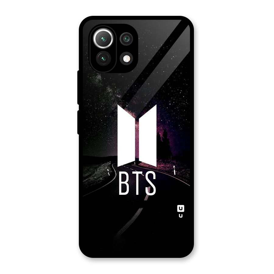 BTS Night Sky Glass Back Case for Mi 11 Lite NE 5G
