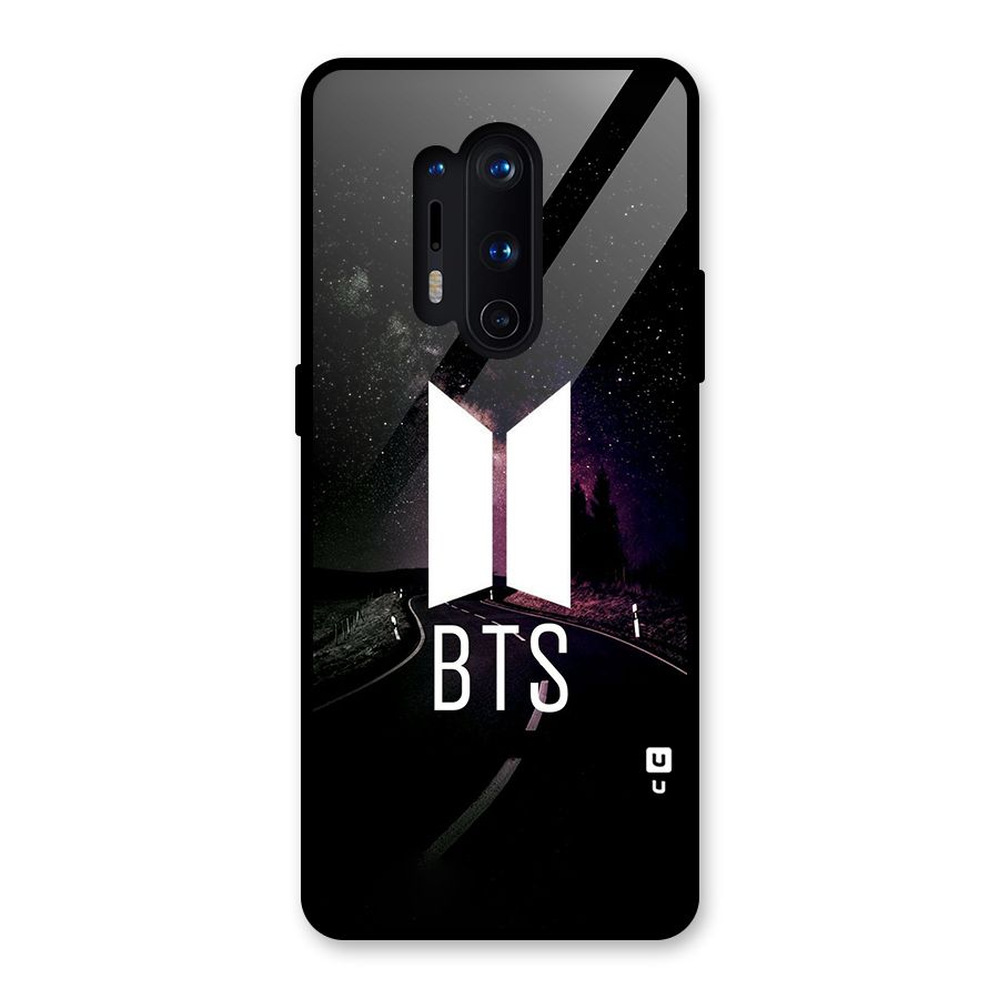 BTS Night Sky Glass Back Case for OnePlus 8 Pro