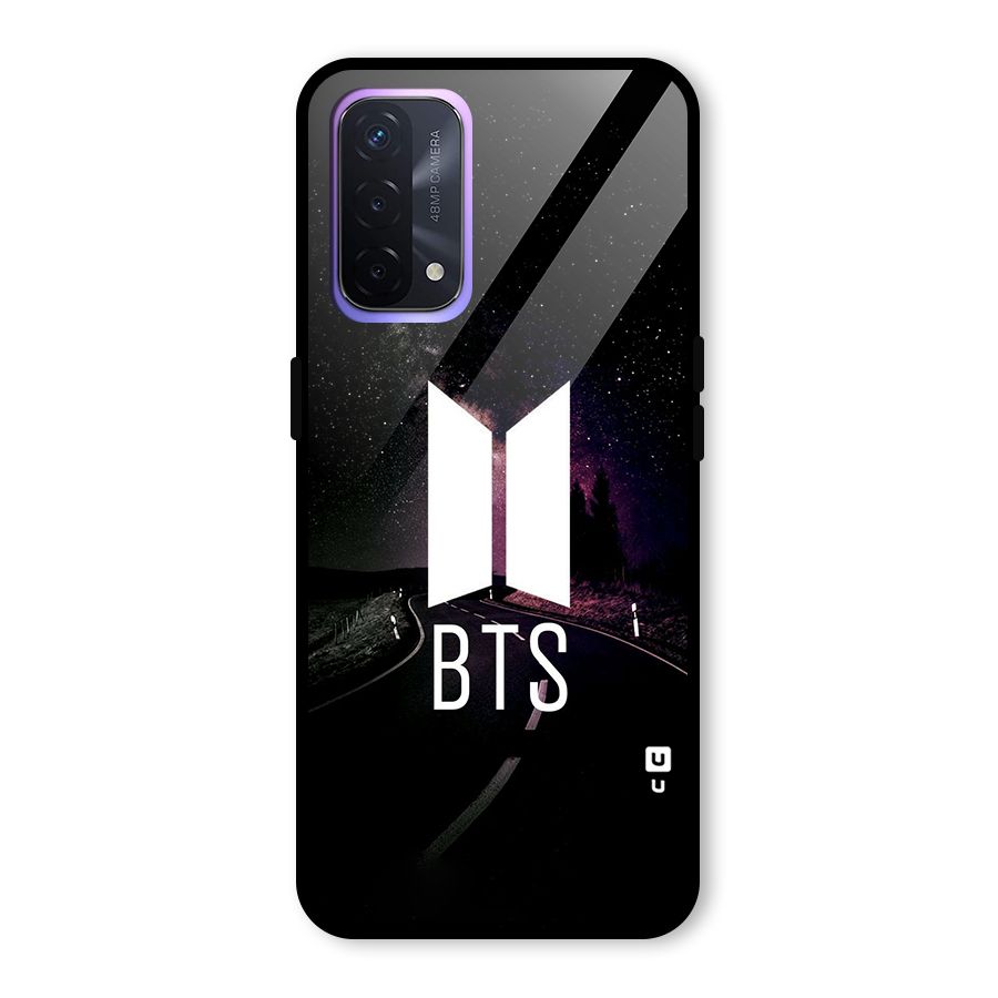 BTS Night Sky Glass Back Case for Oppo A74 5G