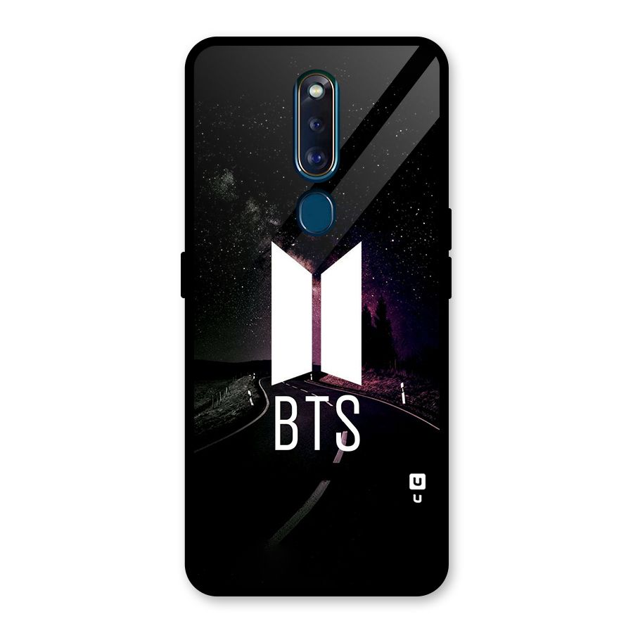 BTS Night Sky Glass Back Case for Oppo F11 Pro