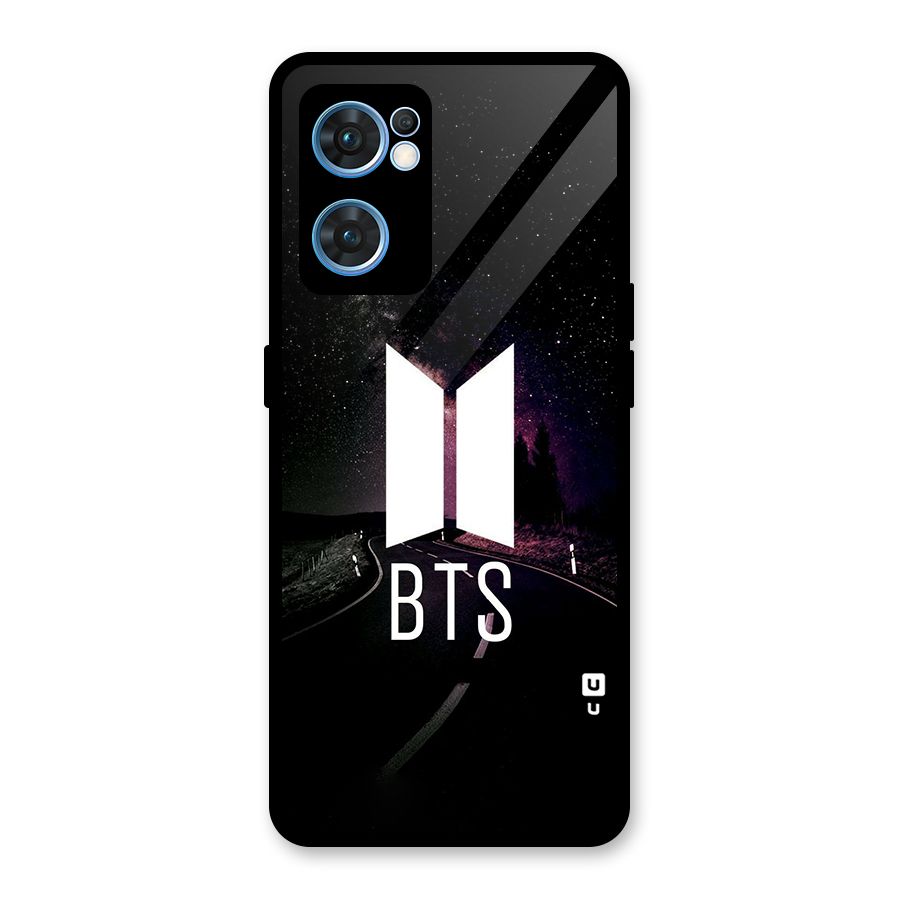 BTS Night Sky Glass Back Case for Oppo Reno7 5G