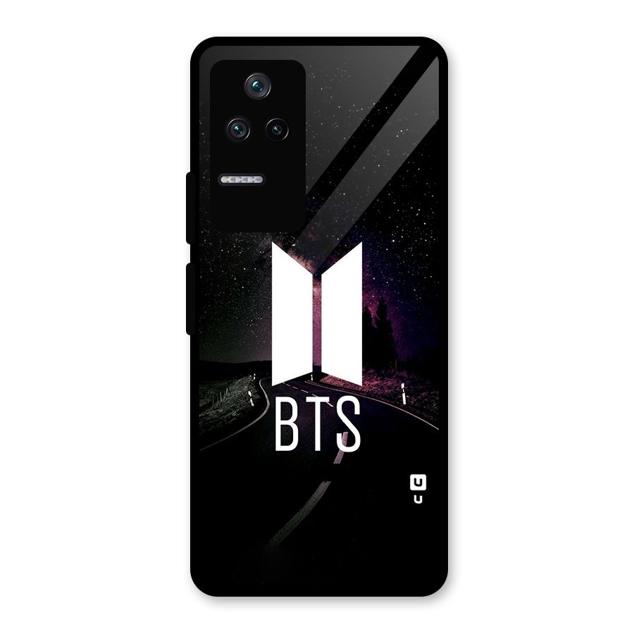 BTS Night Sky Glass Back Case for Poco F4 5G