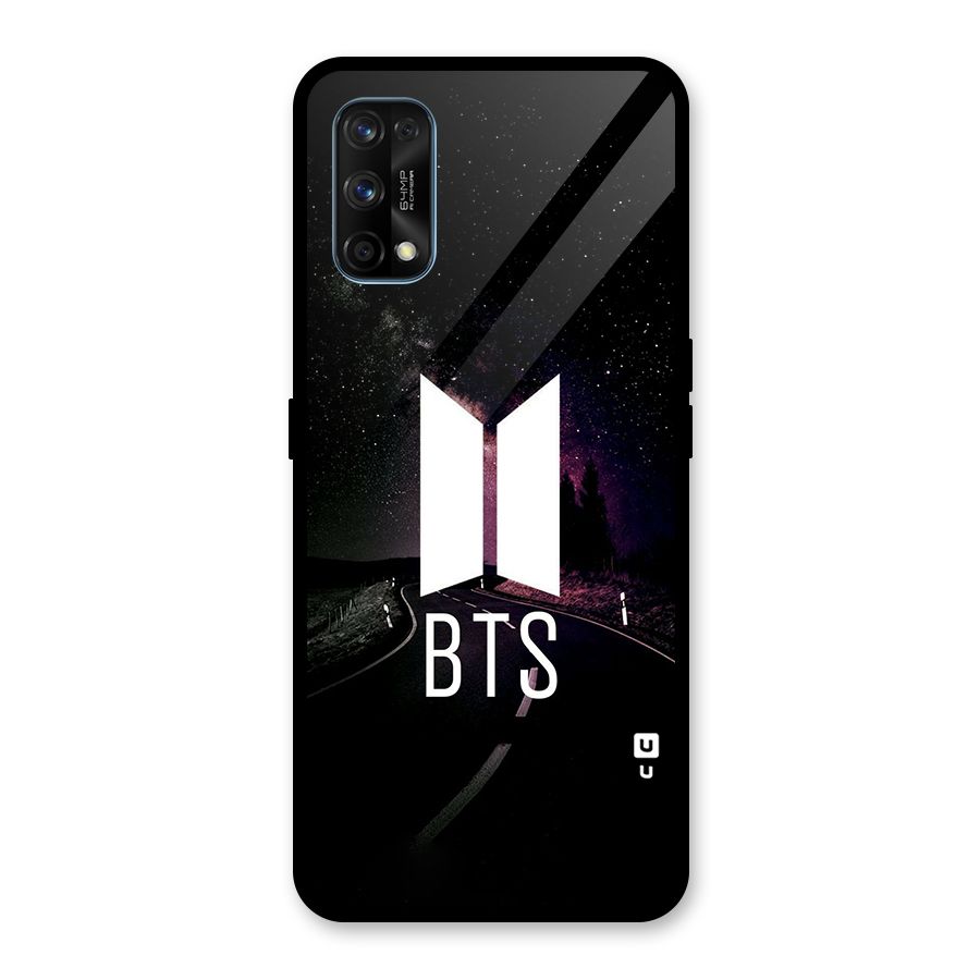 BTS Night Sky Glass Back Case for Realme 7 Pro