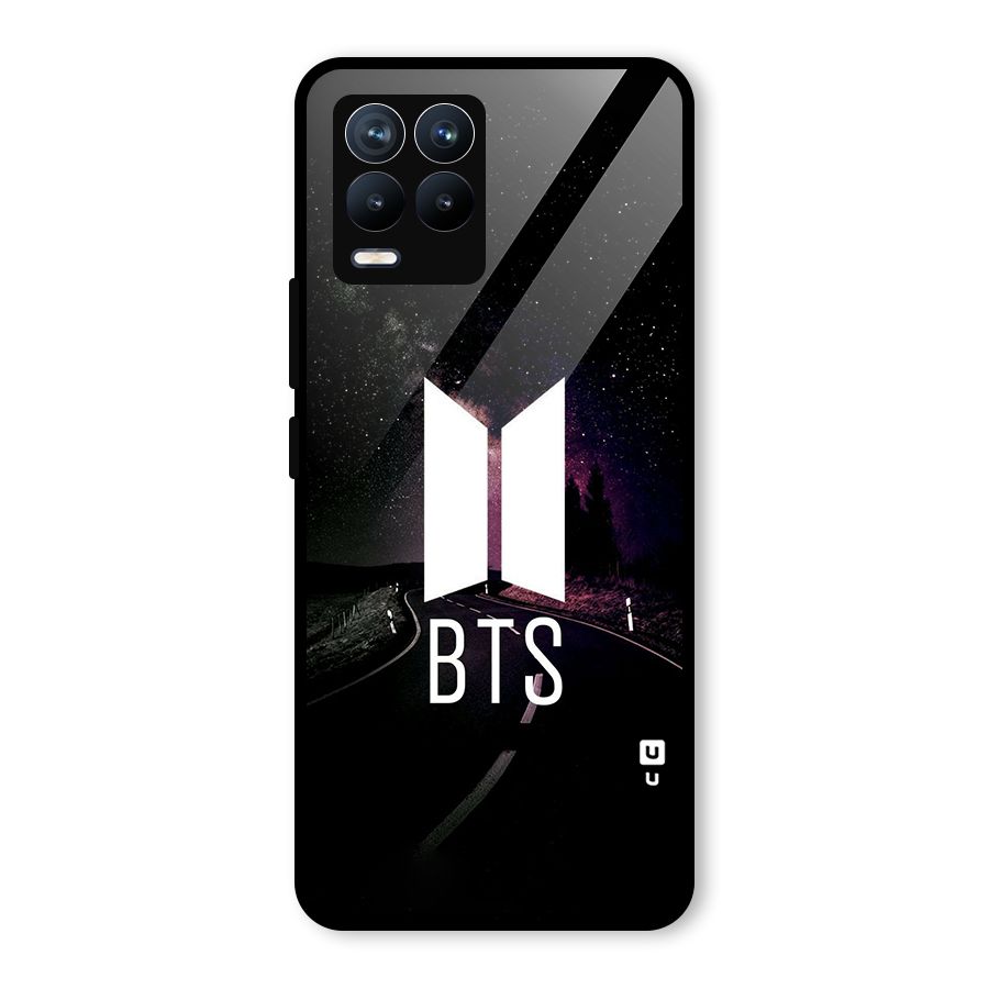 BTS Night Sky Glass Back Case for Realme 8 Pro