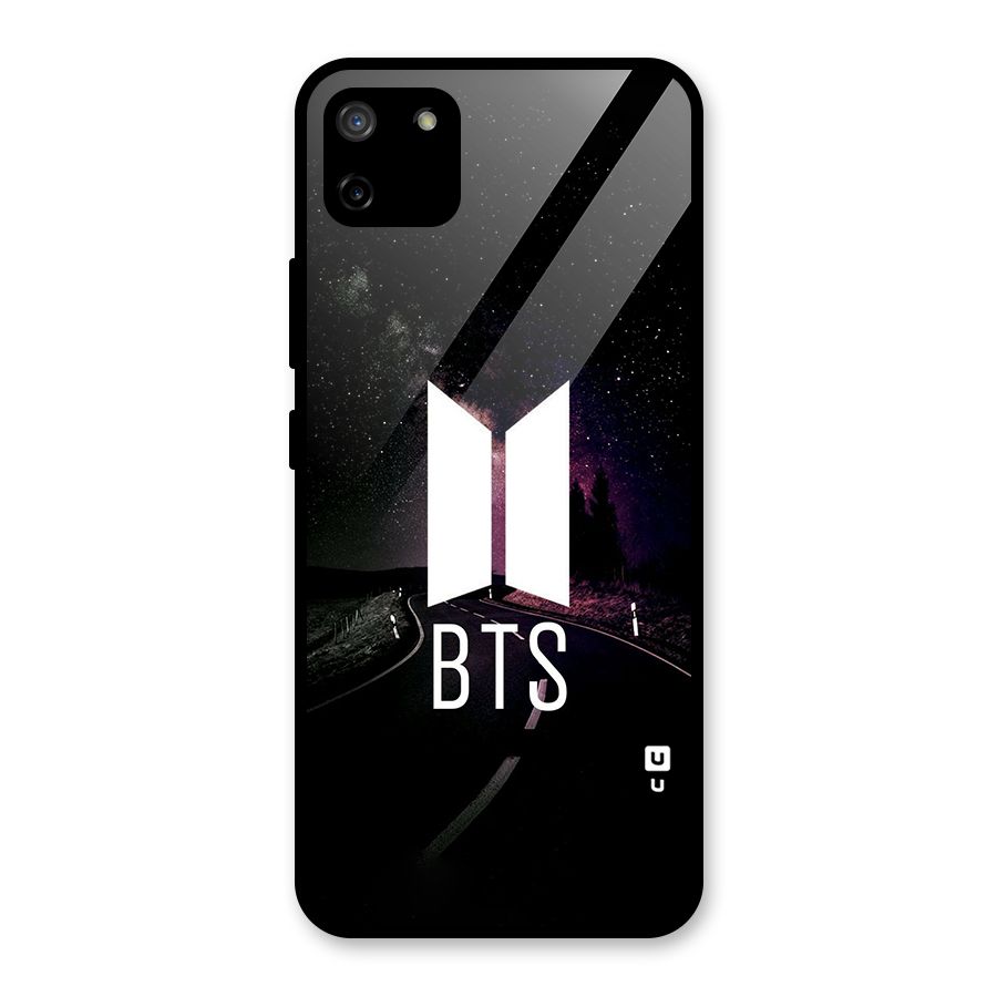 BTS Night Sky Glass Back Case for Realme C11