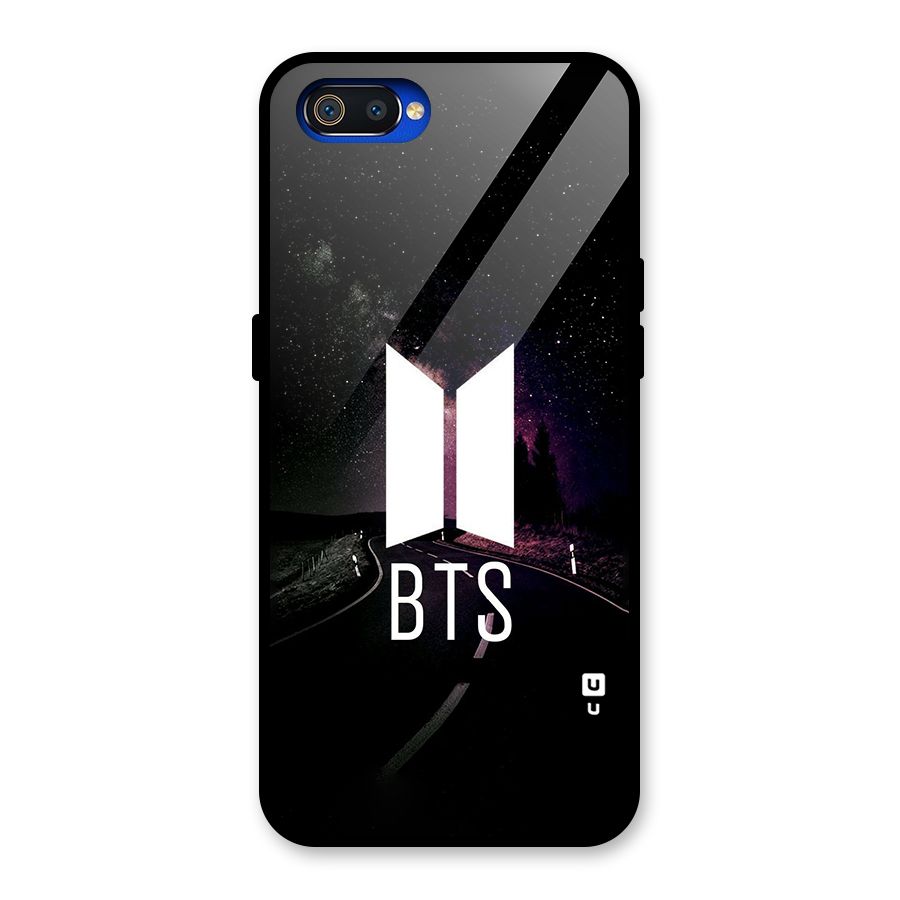 BTS Night Sky Glass Back Case for Realme C2