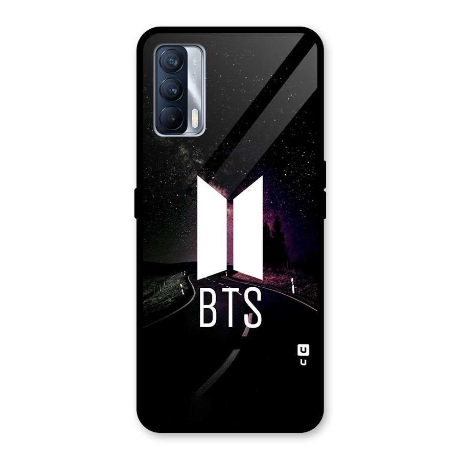 BTS Night Sky Glass Back Case for Realme X7