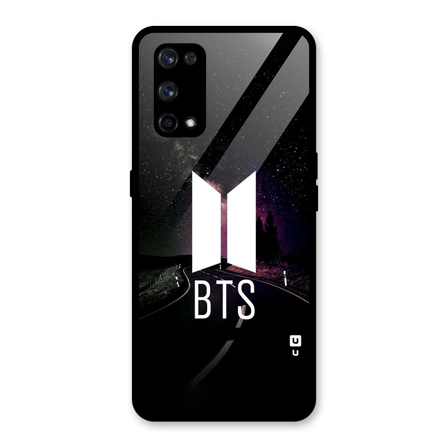 BTS Night Sky Glass Back Case for Realme X7 Pro