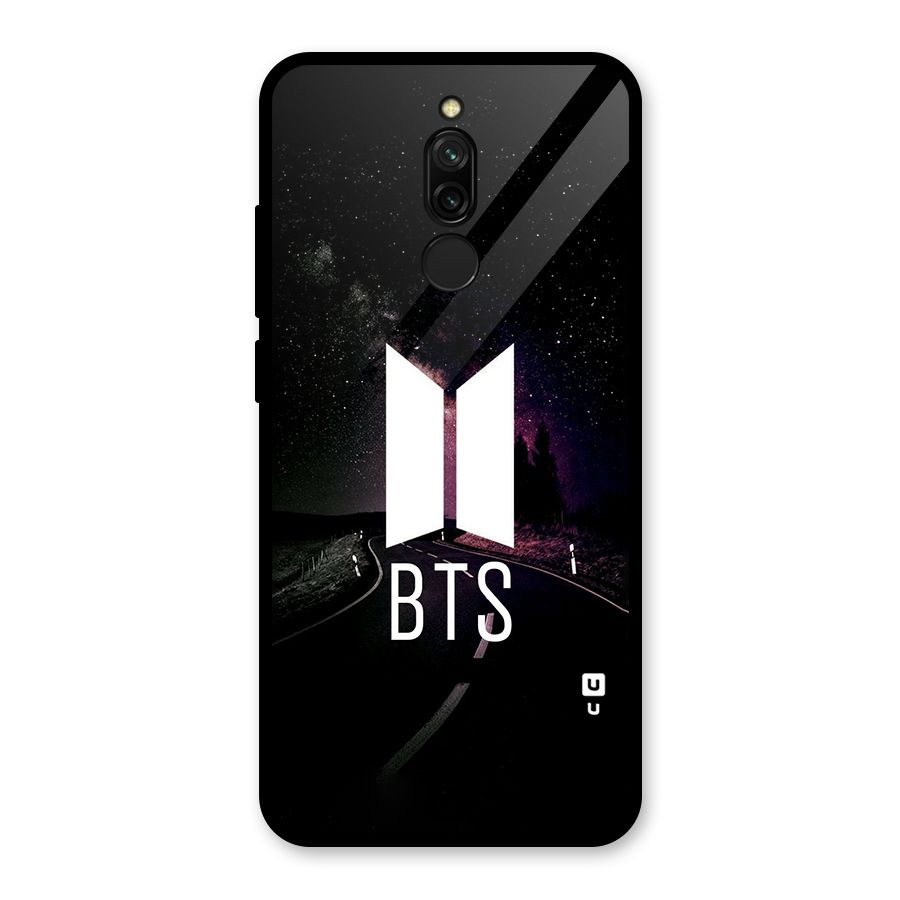 BTS Night Sky Glass Back Case for Redmi 8