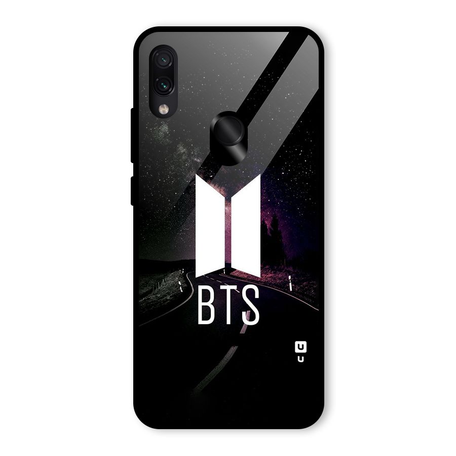 BTS Night Sky Glass Back Case for Redmi Note 7 Pro