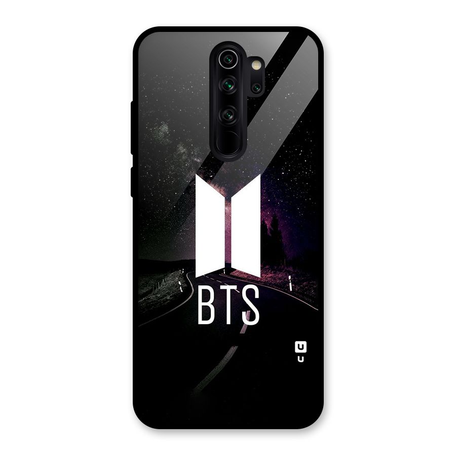 BTS Night Sky Glass Back Case for Redmi Note 8 Pro
