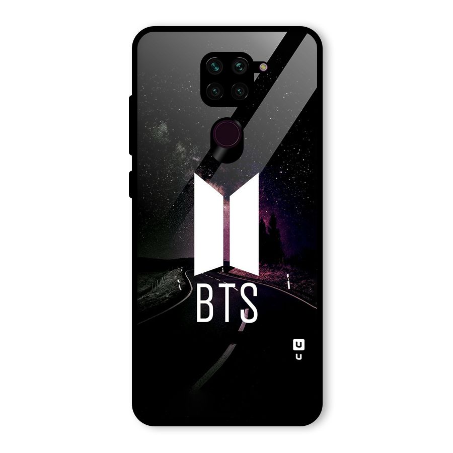 BTS Night Sky Glass Back Case for Redmi Note 9