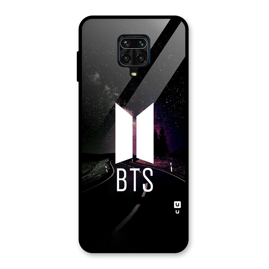 BTS Night Sky Glass Back Case for Redmi Note 9 Pro