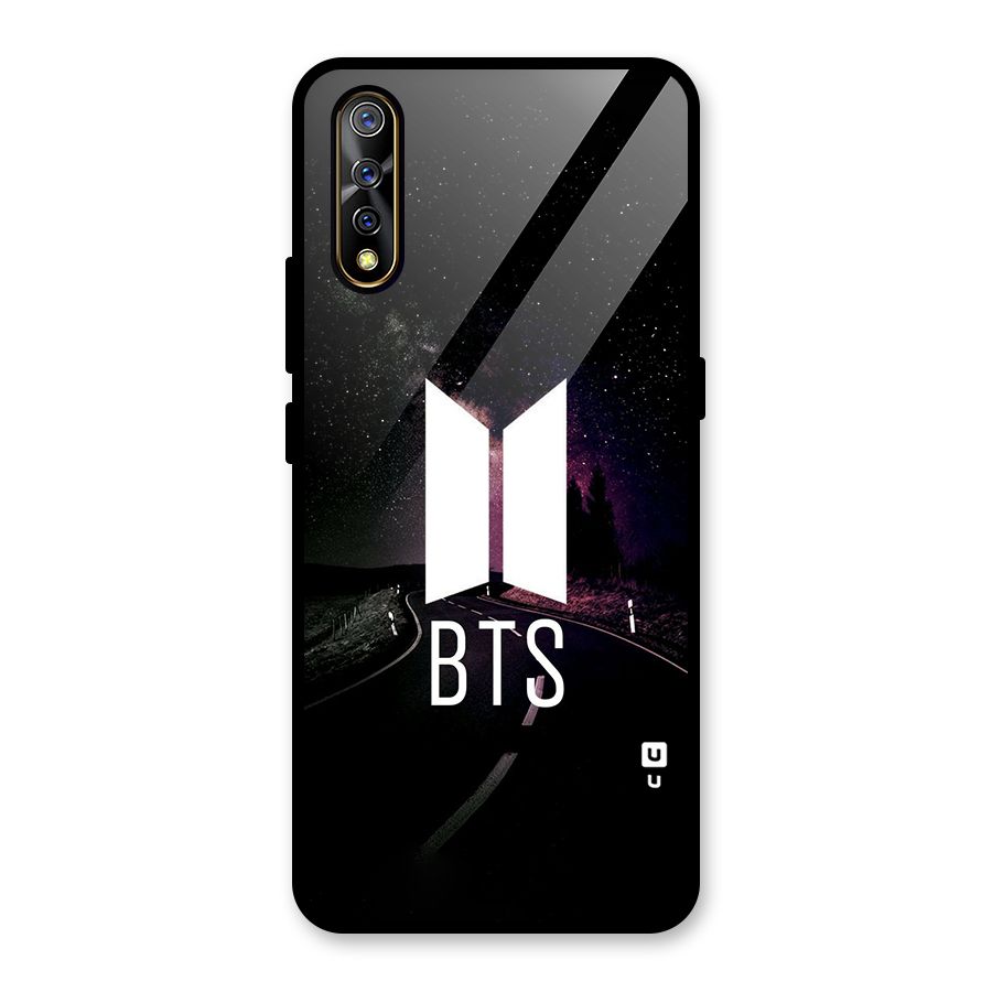 BTS Night Sky Glass Back Case for Vivo S1