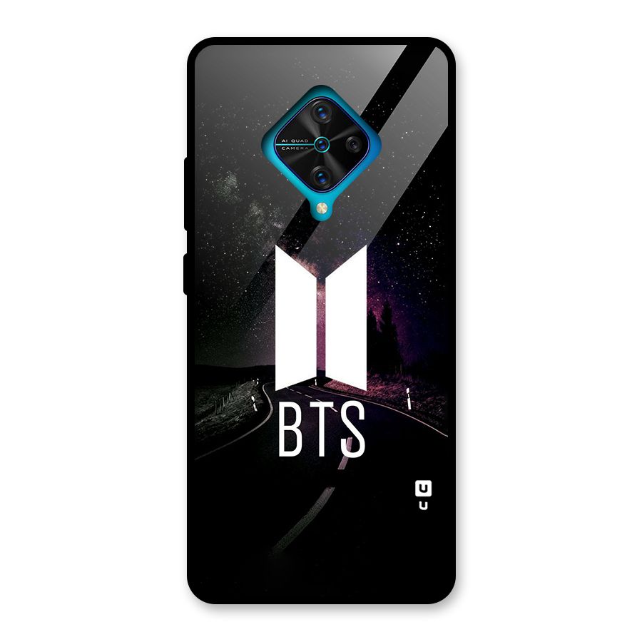 BTS Night Sky Glass Back Case for Vivo S1 Pro
