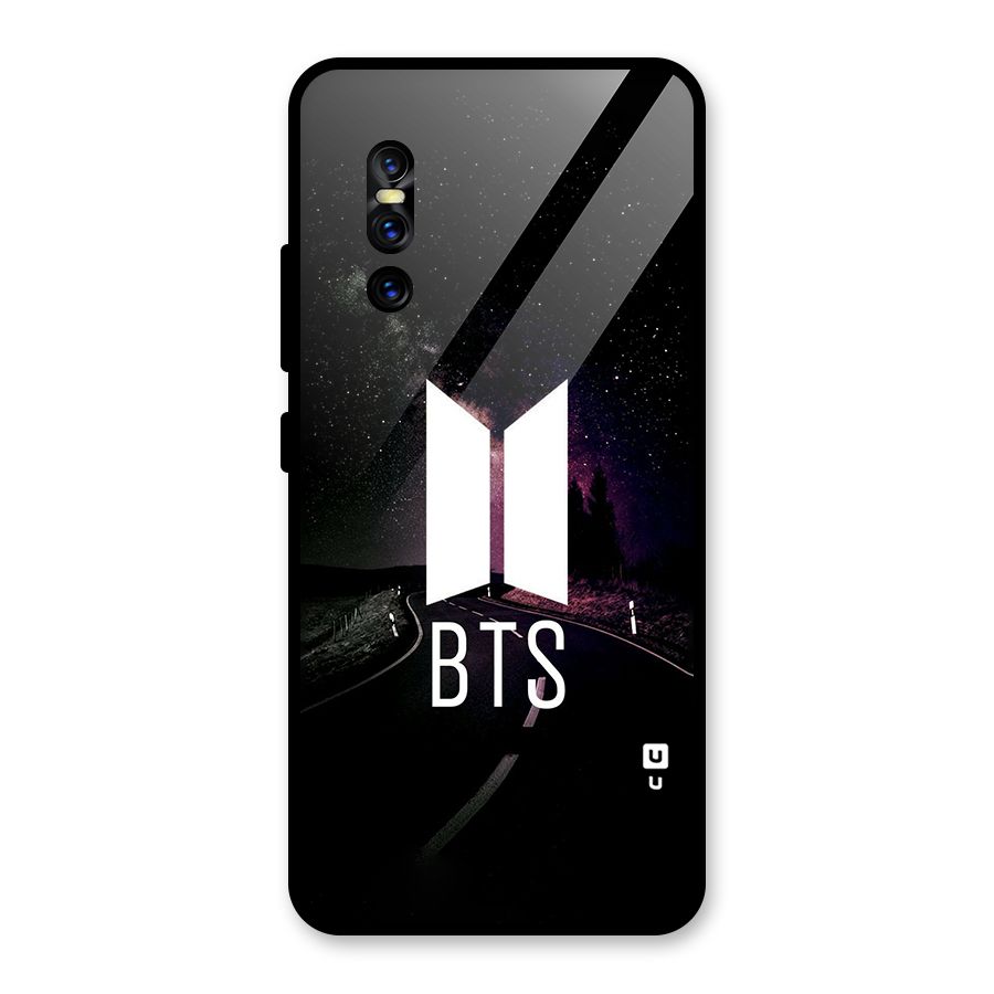 BTS Night Sky Glass Back Case for Vivo V15 Pro