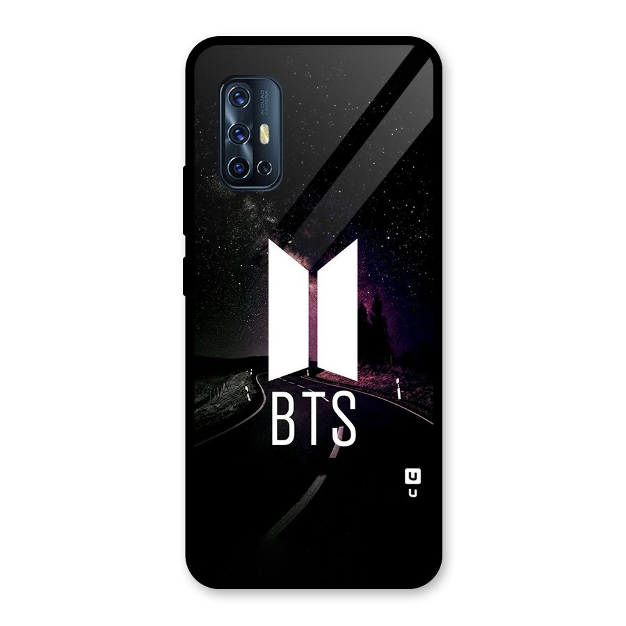 BTS Night Sky Glass Back Case for Vivo V17