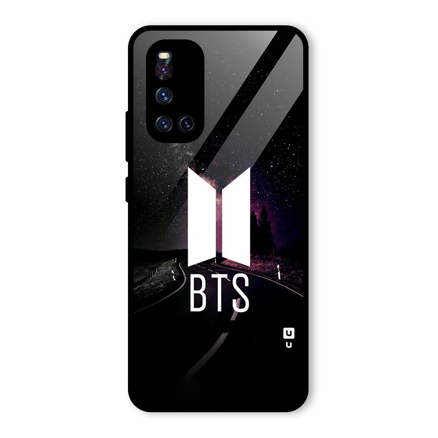 BTS Night Sky Glass Back Case for Vivo V19