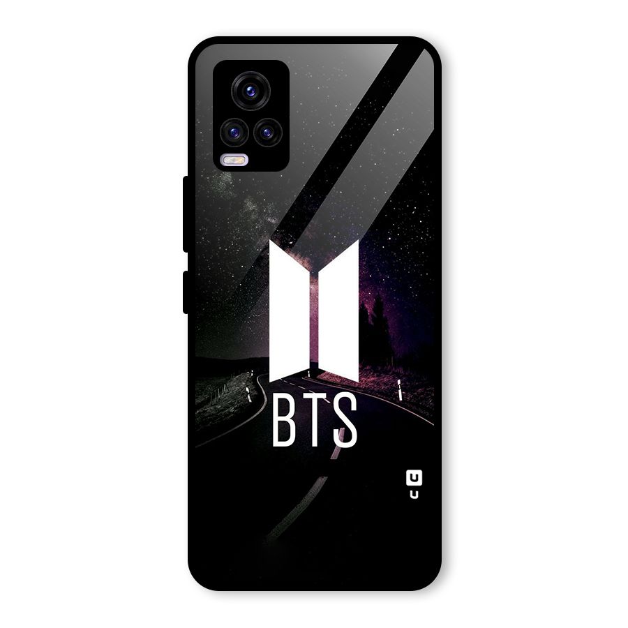 BTS Night Sky Glass Back Case for Vivo V20