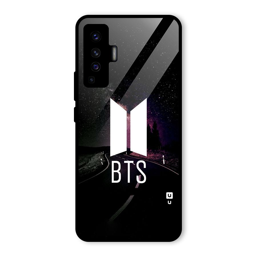 BTS Night Sky Glass Back Case for Vivo X50