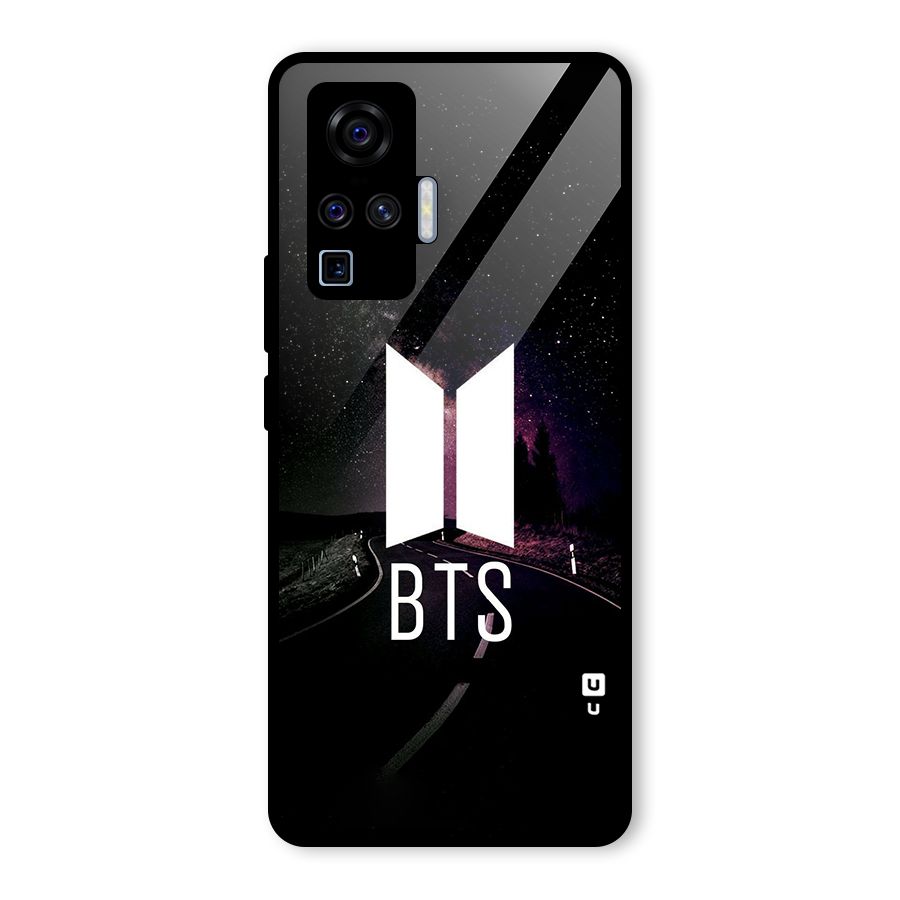 BTS Night Sky Glass Back Case for Vivo X50 Pro