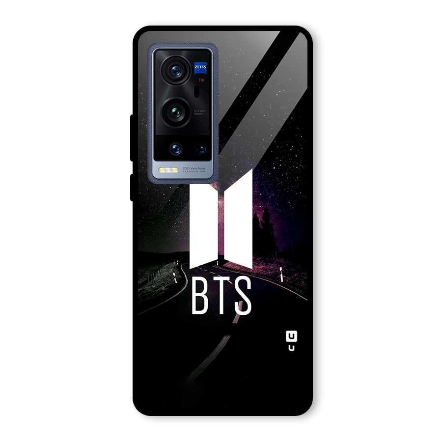 BTS Night Sky Glass Back Case for Vivo X60 Pro Plus