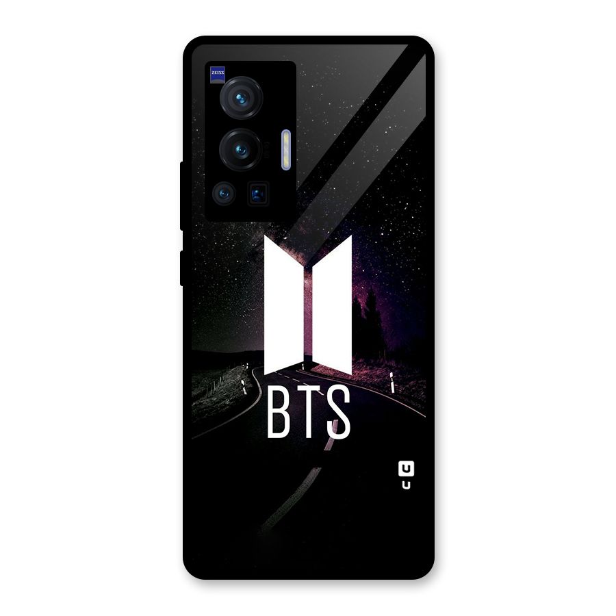 BTS Night Sky Glass Back Case for Vivo X70 Pro