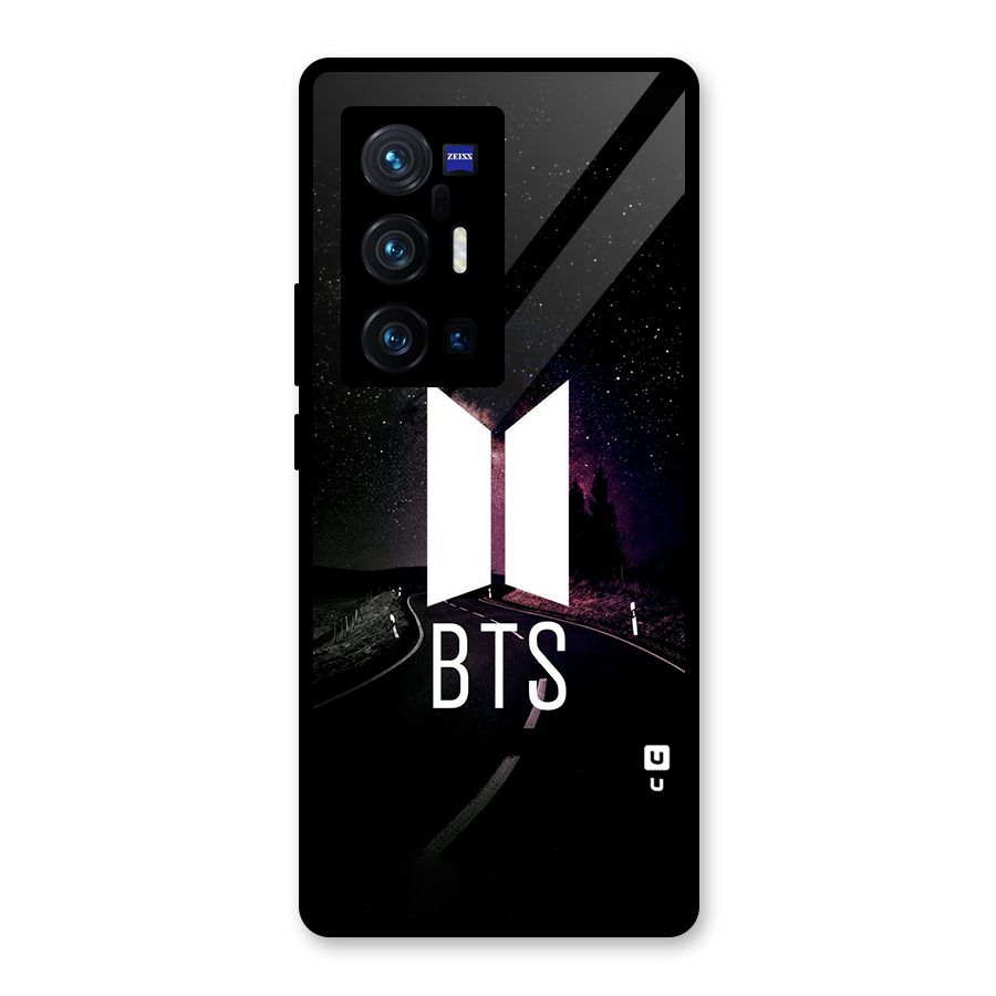 BTS Night Sky Glass Back Case for Vivo X70 Pro Plus